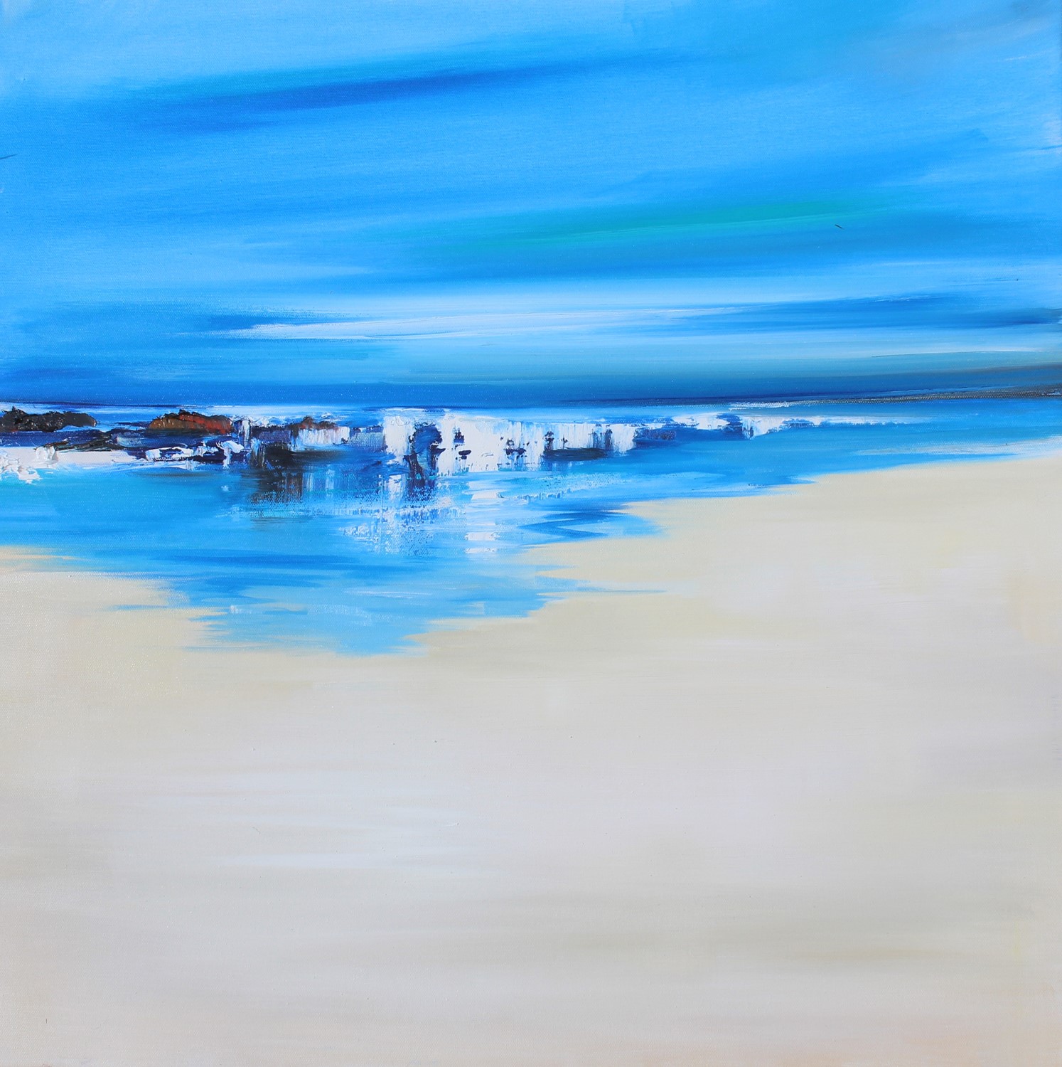 'A Gentle Surf' by artist Rosanne Barr